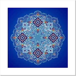 Arabic Turkish pattern #17 - Iznik decor Posters and Art